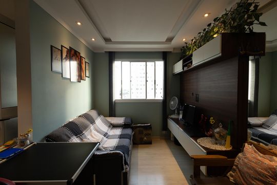 Sala de apartamento para alugar com 2 quartos, 45m² em Jardim Copacabana, São José dos Campos