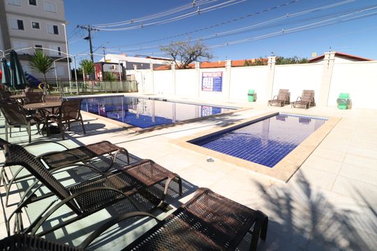 Área comum - Piscina de apartamento para alugar com 2 quartos, 44m² em Grand Ville, Uberlândia