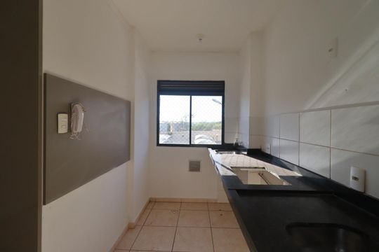 Cozinha de apartamento para alugar com 2 quartos, 60m² em Jardim Santa Cecilia - Bonfim Paulista, Ribeirão Preto