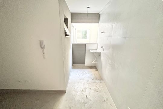 Cozinha e Área de Serviço de apartamento para alugar com 1 quarto, 28m² em Santana, São Paulo