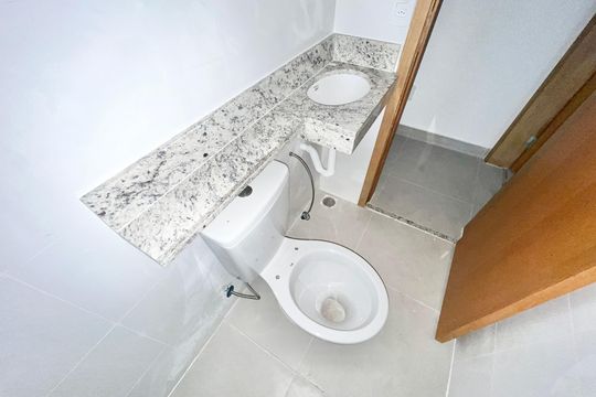 Banheiro de apartamento para alugar com 1 quarto, 28m² em Santana, São Paulo