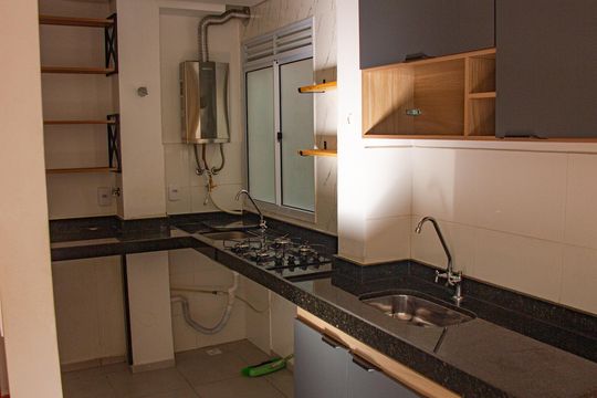 Cozinha  de apartamento para alugar com 2 quartos, 48m² em Guaratiba, Rio de Janeiro