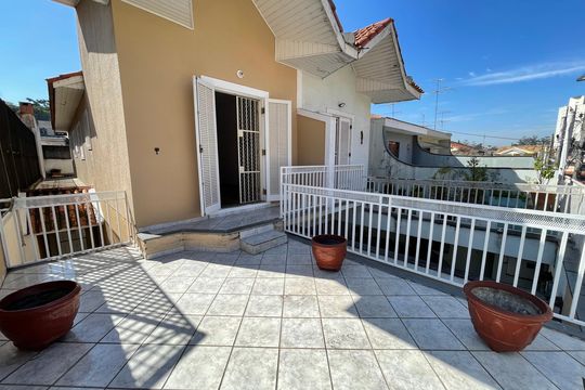 Varanda da suíte 2 de casa à venda com 3 quartos, 160m² em Jardim Bonfiglioli, São Paulo