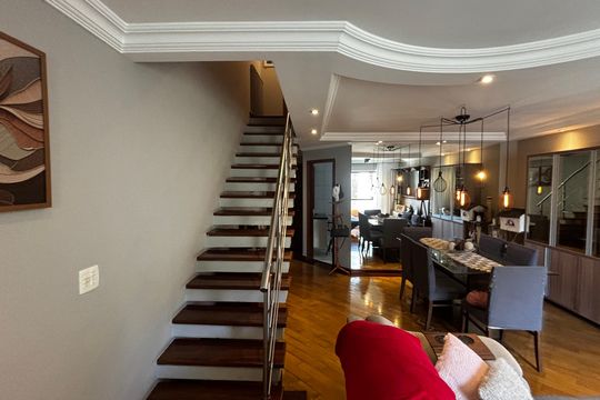 Sala - Sala de Jantar de apartamento à venda com 3 quartos, 112m² em Campestre, Santo André