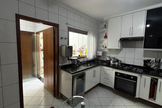 Cozinha de apartamento à venda com 3 quartos, 112m² em Campestre, Santo André