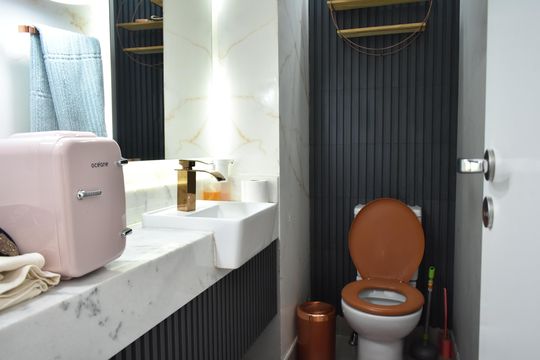 Lavabo de apartamento à venda com 2 quartos, 117m² em Vila Clementino, São Paulo