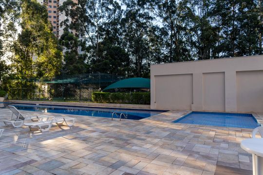 Área comum - Piscina de apartamento à venda com 3 quartos, 68m² em Vila Sonia do Taboao, Taboão da Serra