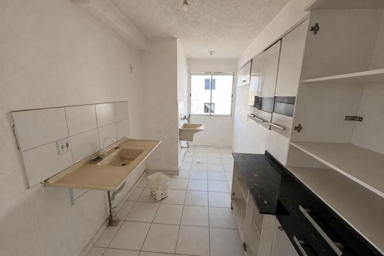 Cozinha de apartamento à venda com 1 quarto, 46m² em Cidade Satélite Íris, Campinas