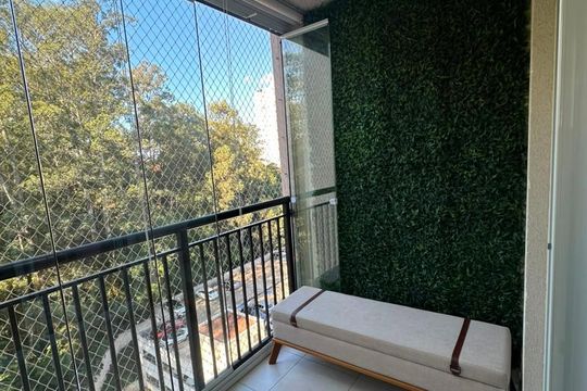 Varanda de apartamento à venda com 2 quartos, 72m² em Cidade Luíza, Jundiaí