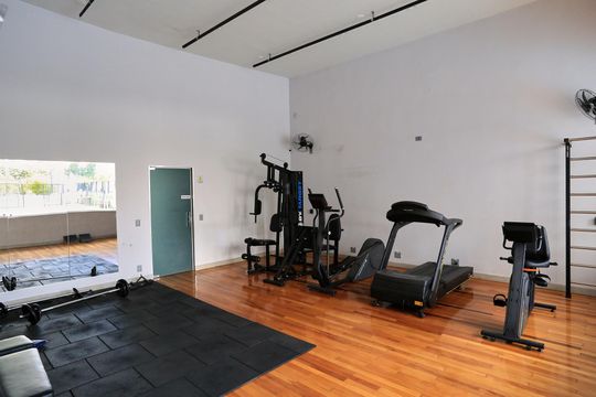 Área comum - Academia de apartamento para alugar com 1 quarto, 41m² em Funcionários, Belo Horizonte