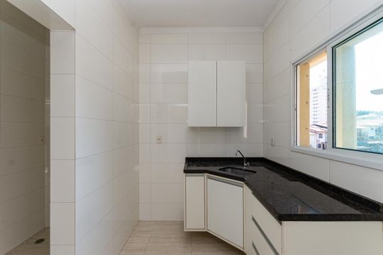 Cozinha de casa de condomínio para alugar com 1 quarto, 38m² em Vila Nova Mazzei, São Paulo