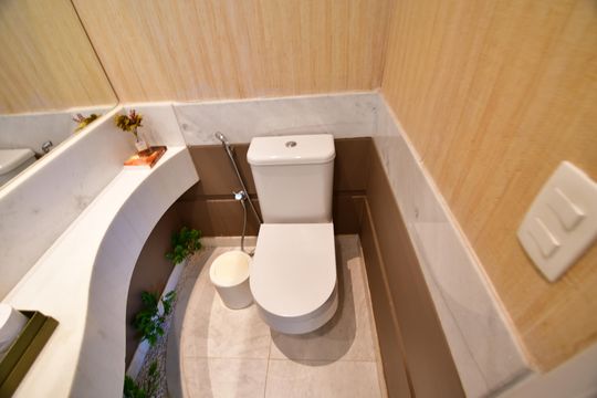 Lavabo de casa de condomínio para alugar com 4 quartos, 472m² em Parque Imperador, Campinas