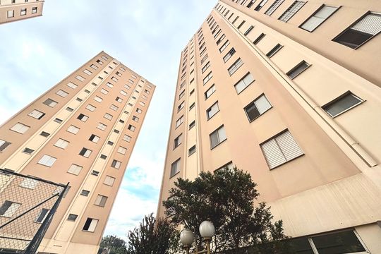 Fachada do bloco de apartamento à venda com 2 quartos, 48m² em Cangaiba, São Paulo