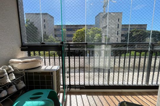 Varanda de apartamento à venda com 2 quartos, 44m² em Butantã, São Paulo