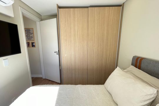 Quarto de apartamento à venda com 2 quartos, 44m² em Butantã, São Paulo