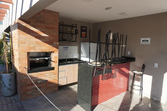 Área comum - Churrasqueira de apartamento à venda com 2 quartos, 46m² em Chácara Jaguari (fazendinha), Santana de Parnaíba