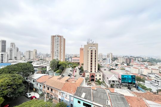 Sala Vista de apartamento à venda com 3 quartos, 90m² em Santana, São Paulo