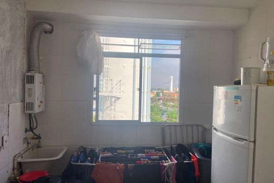 Cozinha de apartamento para alugar com 2 quartos, 47m² em Banco de Areia, Mesquita