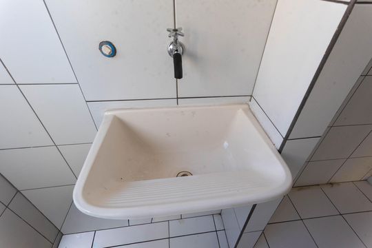 Área de Serviço de apartamento à venda com 2 quartos, 48m² em Vila Abaeté, Campinas