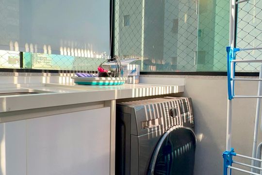 Área de Serviço de apartamento para alugar com 2 quartos, 120m² em Paraíso, São Paulo