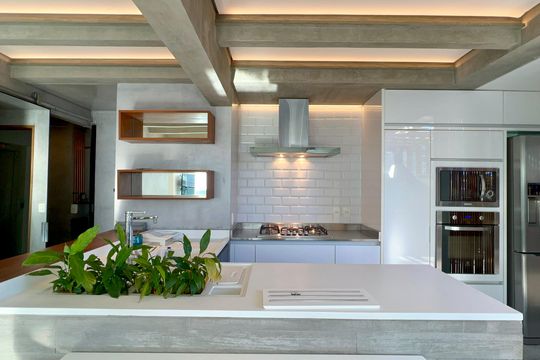 Cozinha de apartamento para alugar com 2 quartos, 120m² em Paraíso, São Paulo