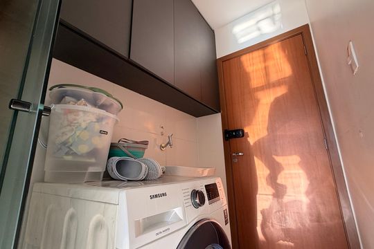 Área de Serviço de apartamento à venda com 3 quartos, 106m² em Jardim Atlantico, Goiânia