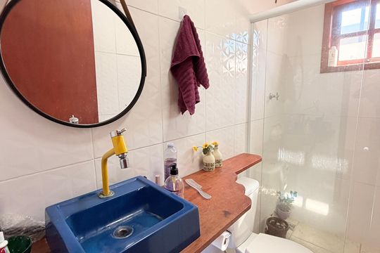 Banheiro Social de casa à venda com 5 quartos, 403m² em Serra dos Cristais, Várzea Paulista
