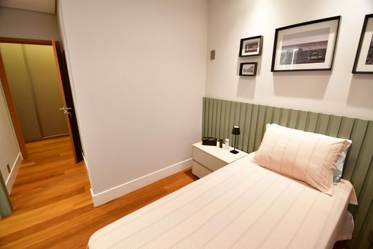 Quarto 1 - Suíte de apartamento à venda com 3 quartos, 170m² em Cambuí, Campinas