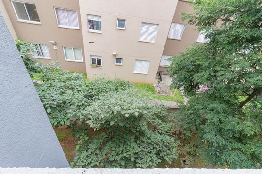 Vista Sala de apartamento à venda com 2 quartos, 42m² em Parque Nações Unidas, São Paulo
