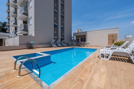 Área comum - Piscina de apartamento para alugar com 2 quartos, 37m² em Vila Santa Catarina, São Paulo