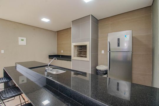 Área comum - Churrasqueira de apartamento à venda com 2 quartos, 52m² em Jardim Itu Planalto, Porto Alegre