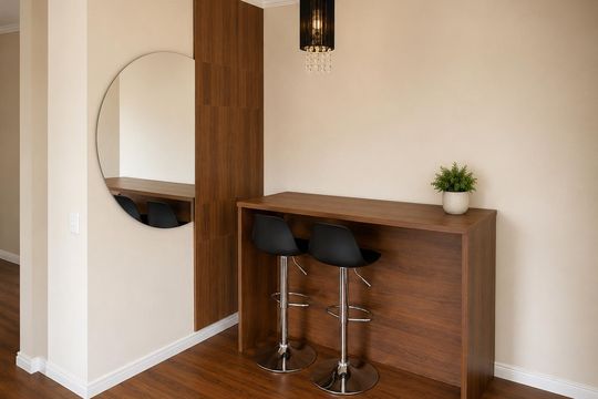 Sala de apartamento à venda com 2 quartos, 46m² em Parque Savoy City, São Paulo
