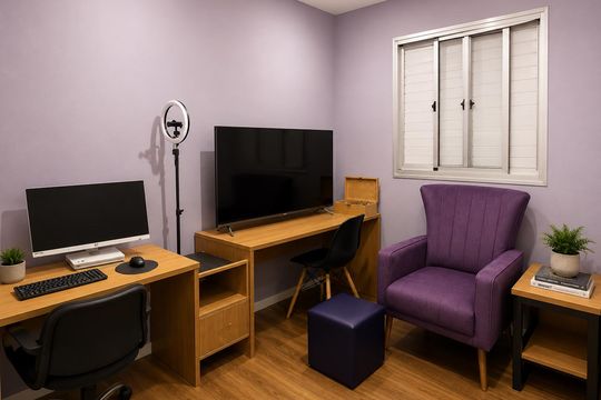 Quarto de apartamento à venda com 2 quartos, 46m² em Parque Savoy City, São Paulo