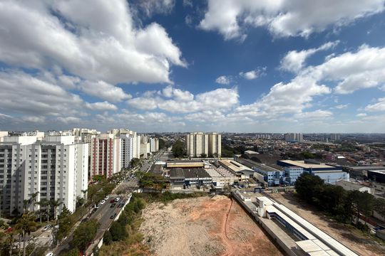 Quarto 1 - Suíte Vista  de apartamento para alugar com 2 quartos, 62m² em Planalto, São Bernardo do Campo