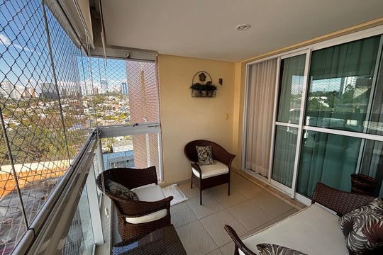 Varanda de apartamento à venda com 2 quartos, 76m² em Empresarial 18 do Forte, Barueri