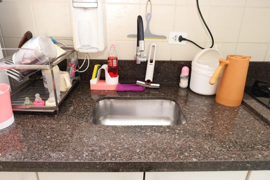 Cozinha de apartamento à venda com 2 quartos, 52m² em Jardim Norma, São Paulo
