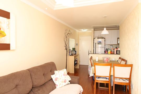 Sala de apartamento à venda com 2 quartos, 52m² em Jardim Norma, São Paulo