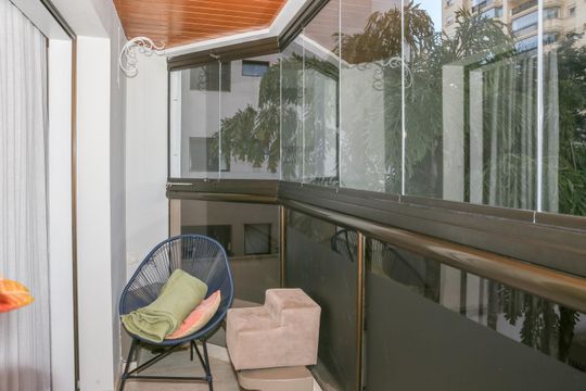 Sacada de apartamento para alugar com 3 quartos, 193m² em Pompeia, São Paulo
