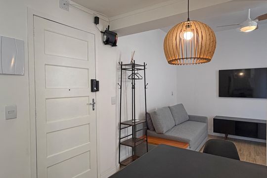 Studio de apartamento para alugar com 1 quarto, 28m² em José Menino, Santos
