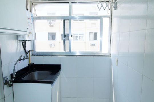 Área de Serviço de apartamento para alugar com 3 quartos, 41m² em Jardim América, Rio de Janeiro