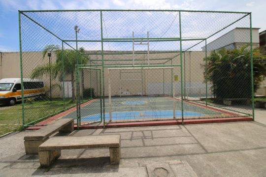 Área comum - Quadra poliesportiva de apartamento para alugar com 3 quartos, 41m² em Jardim América, Rio de Janeiro