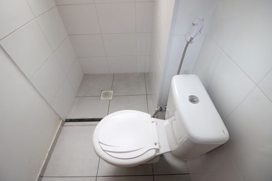 Banheiro de apartamento para alugar com 2 quartos, 43m² em Colônia (zona Leste), São Paulo