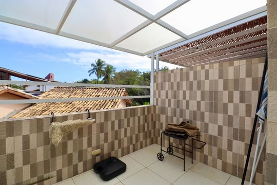 Terraço de apartamento para alugar com 2 quartos, 90m² em Praia do Flamengo, Salvador