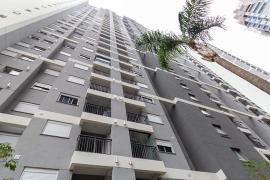 Fachada de apartamento à venda com 2 quartos, 42m² em Lapa de Baixo, São Paulo