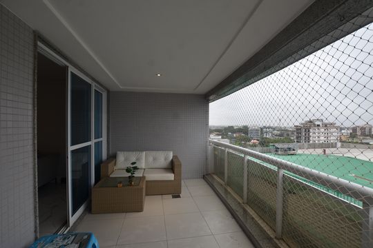 Varanda da Sala de apartamento à venda com 3 quartos, 249m² em Vila Valqueire, Rio de Janeiro
