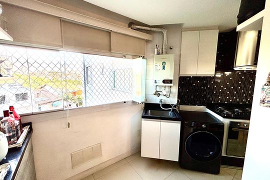 Área de Serviço de apartamento à venda com 2 quartos, 54m² em Chácara Cruzeiro do Sul, São Paulo