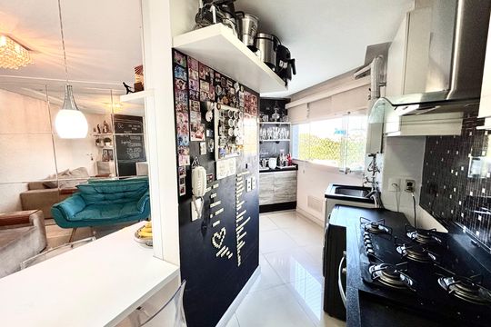 Cozinha - Armários de apartamento à venda com 2 quartos, 54m² em Chácara Cruzeiro do Sul, São Paulo