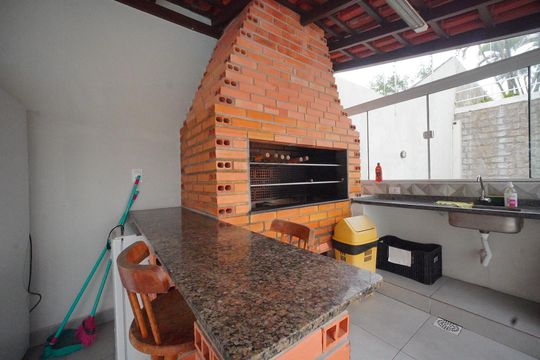 Espaço Gourmet de apartamento para alugar com 3 quartos, 99m² em Capoeiras, Florianópolis