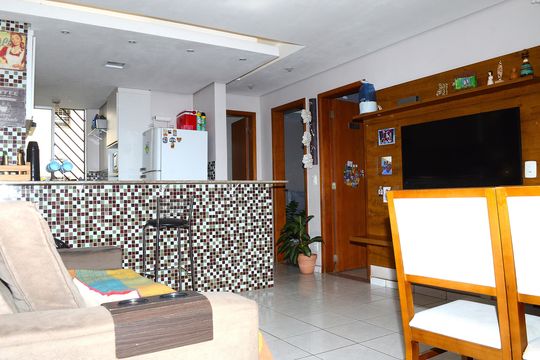 Sala de apartamento à venda com 2 quartos, 51m² em Pousada Santo Antonio, Belo Horizonte