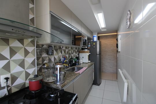 Cozinha de apartamento à venda com 3 quartos, 154m² em Freguesia (jacarepaguá), Rio de Janeiro
